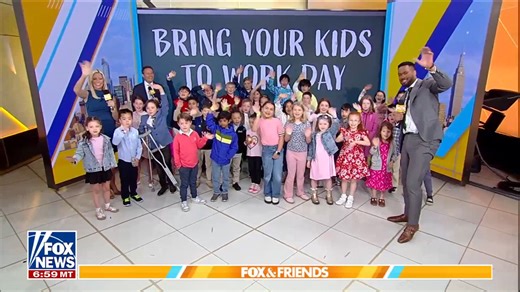 Fox News celebrates 'Bring Your Kids to Work Day'