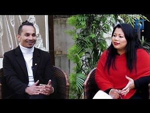 Pradip Bhatta (Fan, Manchester United) with Aakriti Singh | NAME OF THE GAME FOOTBALL