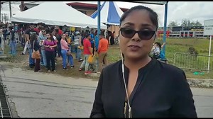 16K views · 121 reactions | It's Day 4 of the Venezuelan migrant registration. Most of the applicants at the San Fernando centre say the process has been relatively smooth. Cindy Raghubar-Teekersingh reports. | CCN TV6: Trinidad and Tobago | Facebook