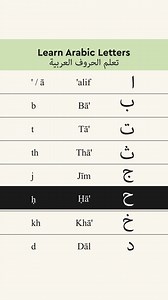 24K views · 10K reactions | ✅ Learn Arabic Letters | Qibla Finder and Compass | Facebook