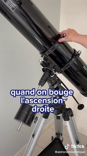 Comment fonctionne une monture équatoriale 🔭 ?