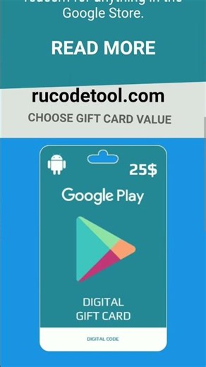 Free Google Play Gift Card Codes = How To Get Free Google Play Gift Card Code