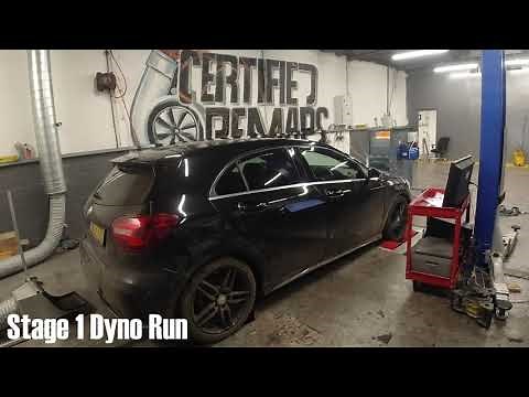 Mercedes Benz A180 2017 Stage 1 Remap with dyno - Certified Remaps