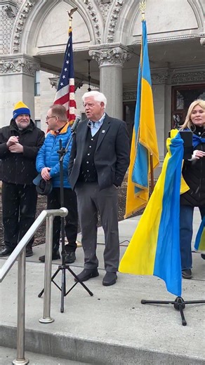 Four years since Russia's full-scale invasion, the people of Ukraine stand strong. They will NEVER bow down to Vladimir Putin and his brutal regime. Americans will ALWAYS stand with the brave, Ukrainian people fighting for their freedom and their democracy. Slava Ukraini! 🇺🇦 🇺🇸 | John Larson