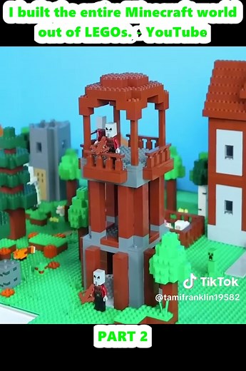 Building a Minecraft World with LEGOs: A Unique Creation