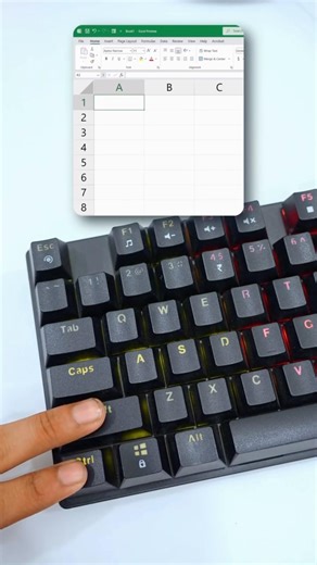 📊Tips ខ្លីៗសម្រាប់ Select Row, Select Column និង Select all Cells ក្នុងកម្មវិធី Excel 🎓🟢សម្រាប់