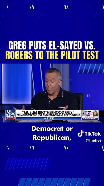 “WHO WOULD YOU PREFER IN THE COCKPIT OF A 747 THAT YOU ARE BOARDING?” Greg Gutfeld uses a 747 cockpit analogy to compare Abdul El-Sayed and Mike Rogers, asking voters which candidate they would trust if the choice were about safety rather than party loyalty. Tune in to ‘The Five’ weekdays at 5 p.m. ET on Fox News.