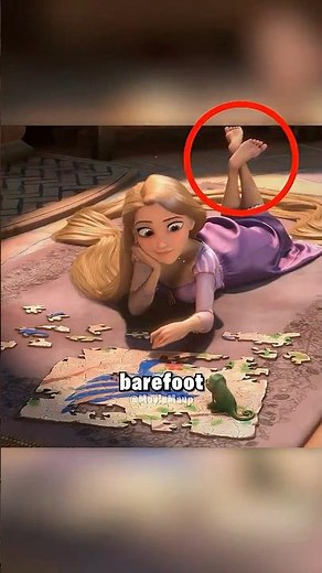 The TRUTH behind Rapunzel's FEET in Tangled...