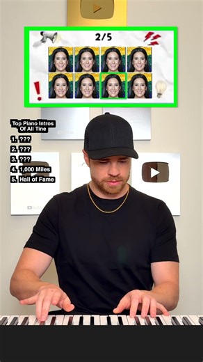 Top 5 Piano Intros of All Time - Can you name them all? 🎹