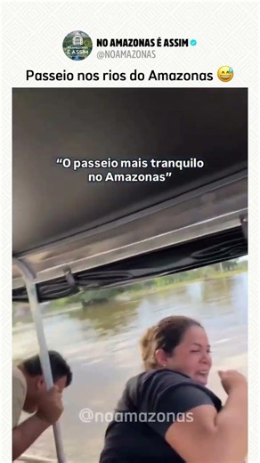 O passeio mais tranquilo do Amazonense 😅💚 Pense num vídeo caótico!