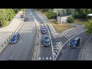 Traffic Camera - object detection and tracking test