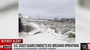 U.S. Coast Guard conduct ice-breaking operations | Haystack News