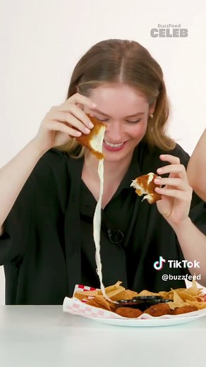 Cheese Pull Delight: Mozzarella Sticks Tasted by Stars