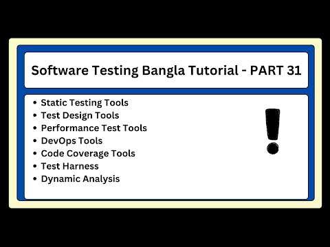 ISTQB Chapter 6 – Test Tools Types Explained | Static, Performance, DevOps | ISTQB Bangla
