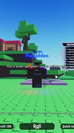 AFK for one day in Roblox: Surprising Results and Crazy Luck!