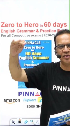 📕Zero to Hero in 60 Days – English Grammar & Practice book I Complete Grammar with Practice