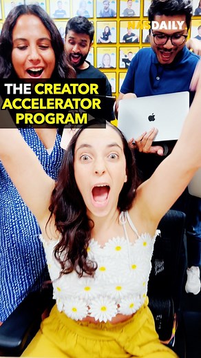 Nas Daily on Instagram: "Introducing Creator Accelerator Program - Fall Semester. Spend your life doing something fun. Apply here: nasacademy.com/CAP Limited seats only!"