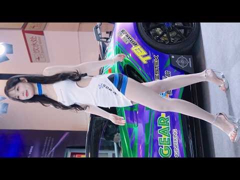 4K 2026蘇州GTShow改裝車展 網紅車模 Auto Salon オートサロン Sexy Chinese Model #미니스커트 #beautyleg 05 #美人