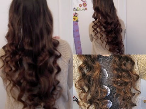 5 Minute No-Heat Curls!