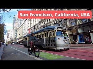 [4K] San Francisco: Walking Market Street (Spring 2023)