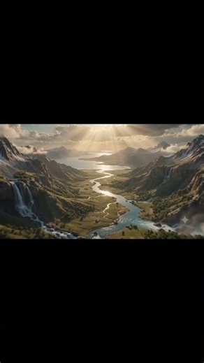 Genesis Day 3 | God Creates Dry Land, Plants & Trees | Cinematic Bible Creation Story | 4K