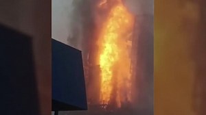 Major fire at huge gas refinery in Russia closes plant, sparks shortage fears