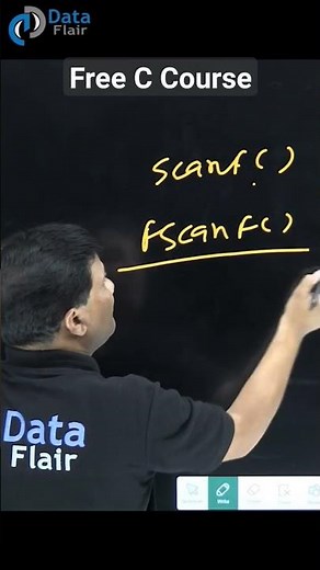 File Management scanf() and fscanf() in C