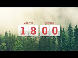 18-Minute Clock Tick Sound Countdown Timer for Productivity and Focus! ⏲️🚀