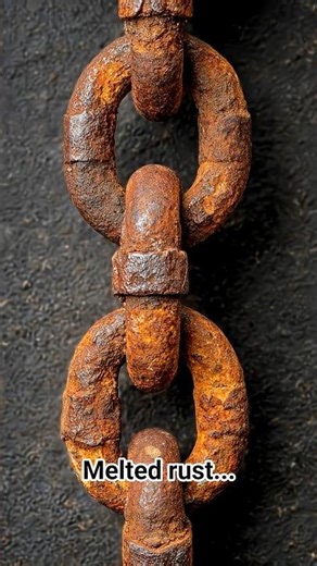 Rusty Dog Tag Chain Restored to Perfection ✨