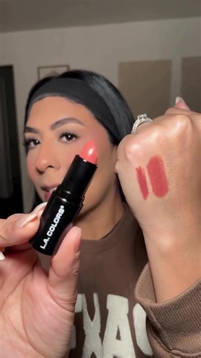 The nude lip of our dreams 💄✨ @GLORIA MURILLO pairs Pout Chaser Lipstick in Nudie Nude with our Lip Liner Pencil in Natural for a smooth, creamy finish that feels as good as it looks. 🌟Infused with aloe leaf extract and vitamin E and always cruelty free and vegan. 🛍️Shop at @CVS Pharmacy & @Five Below #lacolorscosmetics #lacolors #lipcombo #lipstick