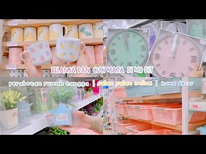 BELANJA DAN CUCI MATA DI MR DIY |peralatan rumah tangga|jalan jalan online|surganya ibu rumah tangga
