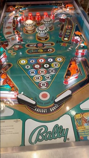 The classic 1977 Bally Eight Ball Pinball machine 1/1/2026