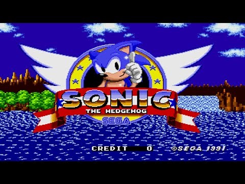Sonic The Hedgehog (Mega Play) Arcade Playthrough