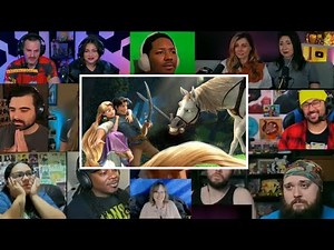 Tangled (2010) | Movie Reaction Mashup | Rapunzel & Flynn’s Journey