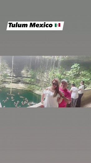 We visited Cenote In Mexico ” is the Mayan ancient place , Cenote which means “hole with water” . Our daughter she’s very brave , she jump and swam around the Cenote . Tapang na bata 😃 and we also visited the old town in Tulum Mexico and the ancient pyramid . Thank God we are safe in bus tour for 14 hours .These photos were taken approximately 2 years ago #beautifulMemories #WorthToShare #PlaceWorthToVisit | Inday Cynthia in Washington USA