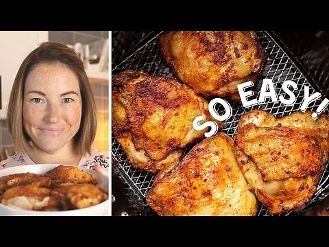 Air Fryer Chicken Thighs | How to make the best chicken thighs in the Air Fryer!
