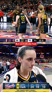 39K views · 10K reactions | Caitlin Clark talks about the final moments of the game where she grabbed the offensive rebound for her second career triple-double. "AB was joking, we always joke about stealing each other's rebound, so that was funny."  | Indiana Fever | Facebook