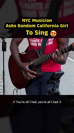 She's fresh off the boat and singing 🎤