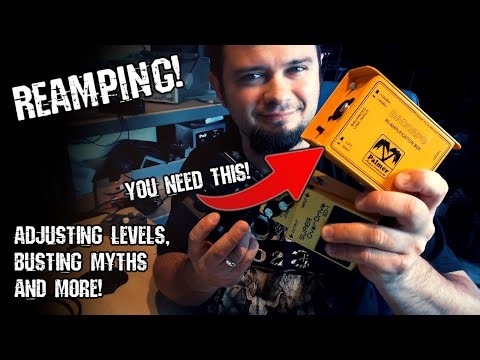 ReAmping || Setting up Levels & why I think you need a ReAmp-Box! (Audio-Examples)