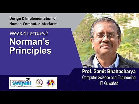 Lec 14: Norman's Principles