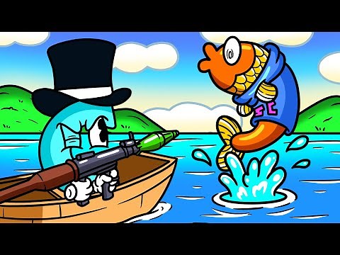 We Blow Up Infinite Fish with a RPG and Lose Our Minds in Critical Fishing!