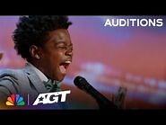 D'Corey Johnson- 11-Year-Old Covers "Open Arms" By Journey - Auditions - AGT 2023