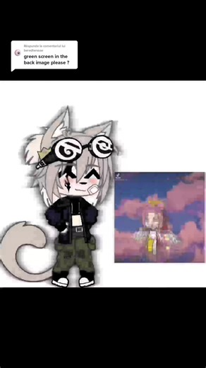 Gacha Club: Crearea de fundaluri verzi