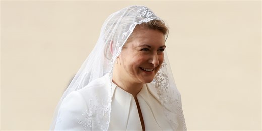 Grand Duchess Stéphanie Exercised a Rare Royal Privilege at Her First Meeting With Pope Leo XIV