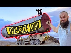 Can This WAY Oversized Load Save The Ghost Town Of Cerro Gordo?
