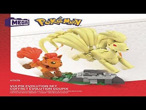 Mega Instructions - Pokemon - HTH79 - Vulpix Evolution Set