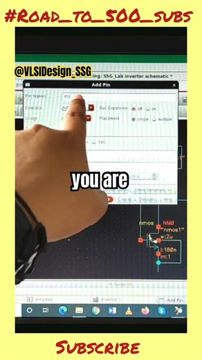 CMOS Inverter: How to Connect Pins | Part 3 | 180nm #cadencevirtuoso #vlsidesign_ssg #cmosinverter