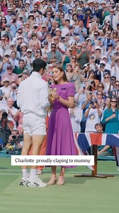 Love this moment: Charlotte clapping proudly as Princess Catherine presents the trophy to Carlos Alcaraz at Wimbledon last year. #princessofwales #katemiddleton #duchessofcambridge #princesskate #princesscatherine #princesscatherineofwales #princeandprincessofwales #duchesskate #katemiddletonstyle #duchesscatherine #catherinemiddleton #royals #royalstylewatch #britishroyals #britishroyalfamily #walesfamily #royalnews #duchessofcornwall #kateandwilliam #royalty #princesscharlotte #charlottewales