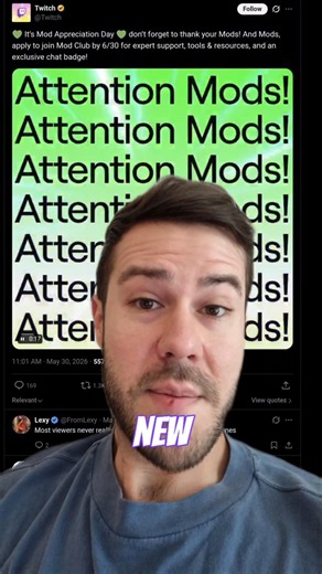 Twitch just dropped two massive updates specifically for channel moderators