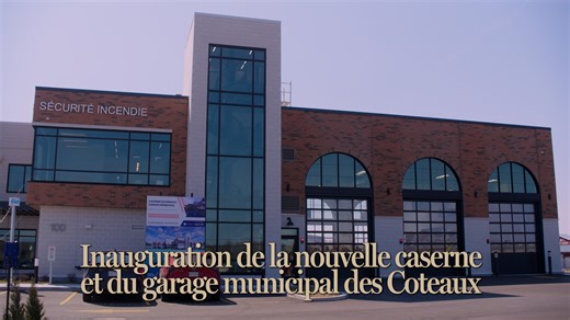 Inauguration de la nouvelle caserne et du garage municipal des Coteaux | TVSO